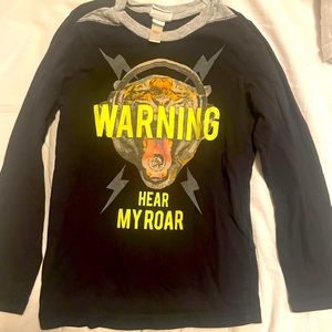 Boys Size 5 long sleeve Diesel Tee